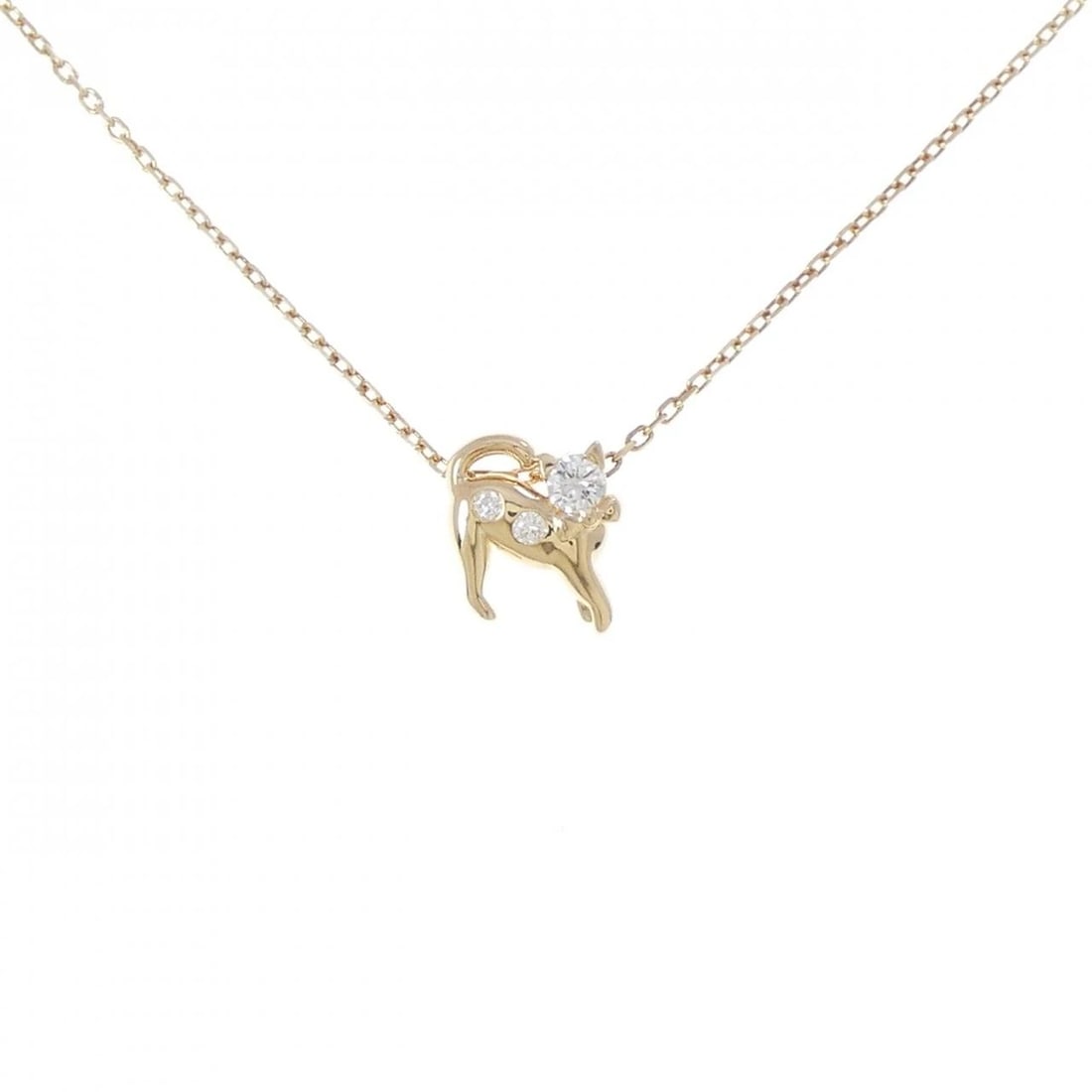TASAKI DIAMOND NECKLACE: Tasaki Diamond Necklace Brand: TASAKI Type: Necklace Material: K18 yellow gold, Main Stone/Creation Natural Color: yellow Size: 38-42cm Actual Size Pendant length approx. x width approx.: