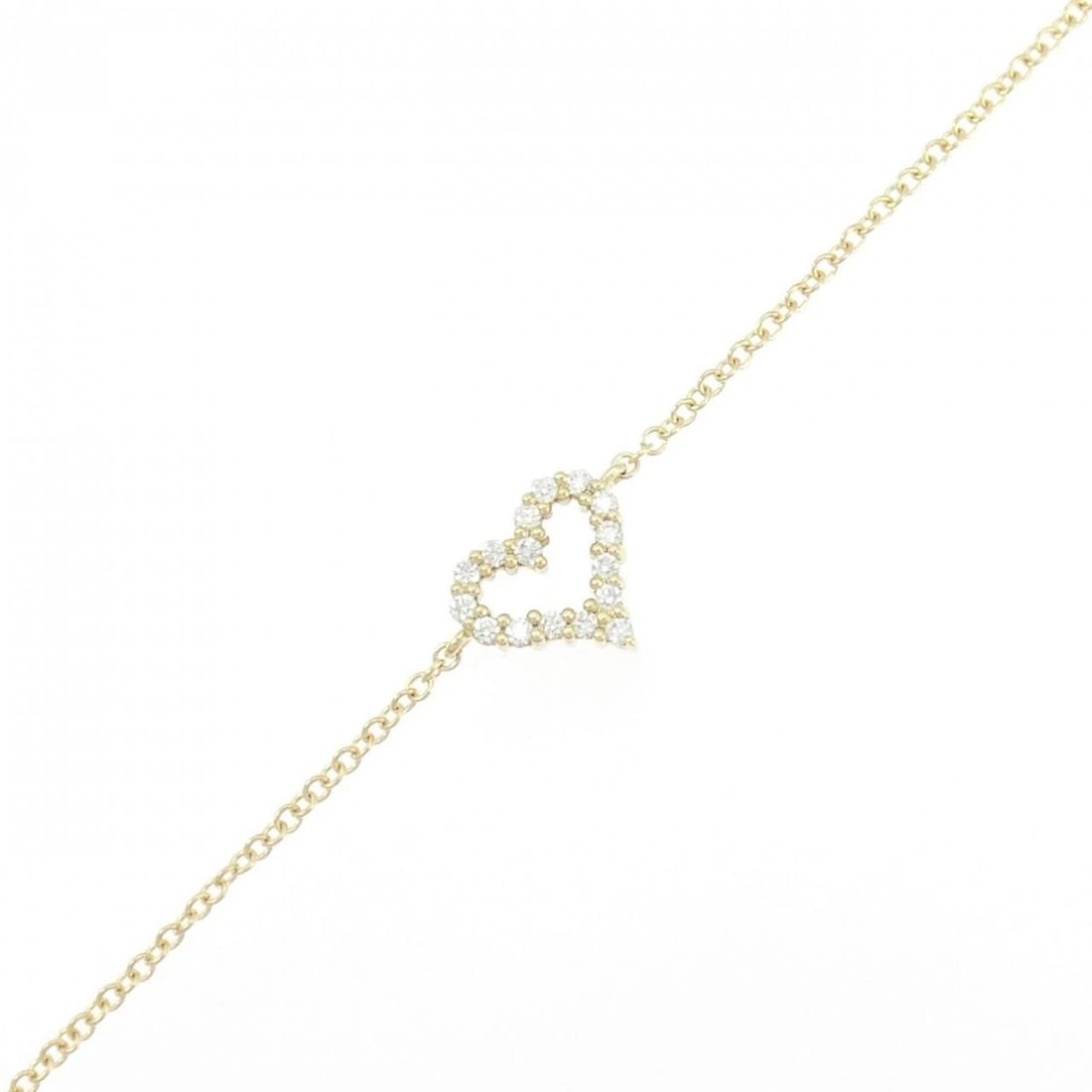 TIFFANY & CO. SENTIMENTAL HEART BRACELET: TIFFANY & Co. Sentimental Heart Bracelet Brand: TIFFANY&Co. Type: Bracelet Material: 750 yellow gold, Color: yellow Size: 15.5cm Accessories: None Accessories Notice: When purchasing