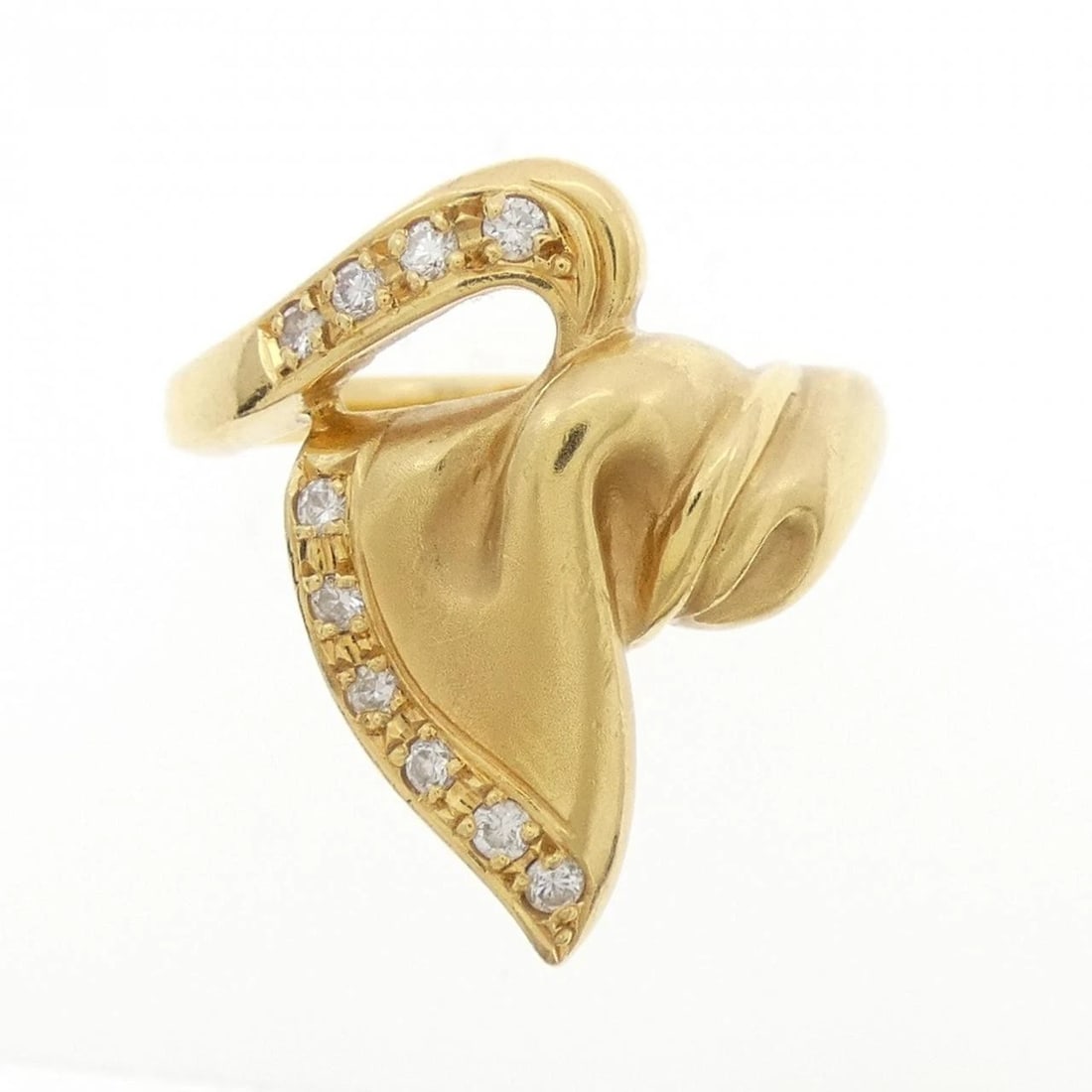 MIKIMOTO DIAMOND RING - 2