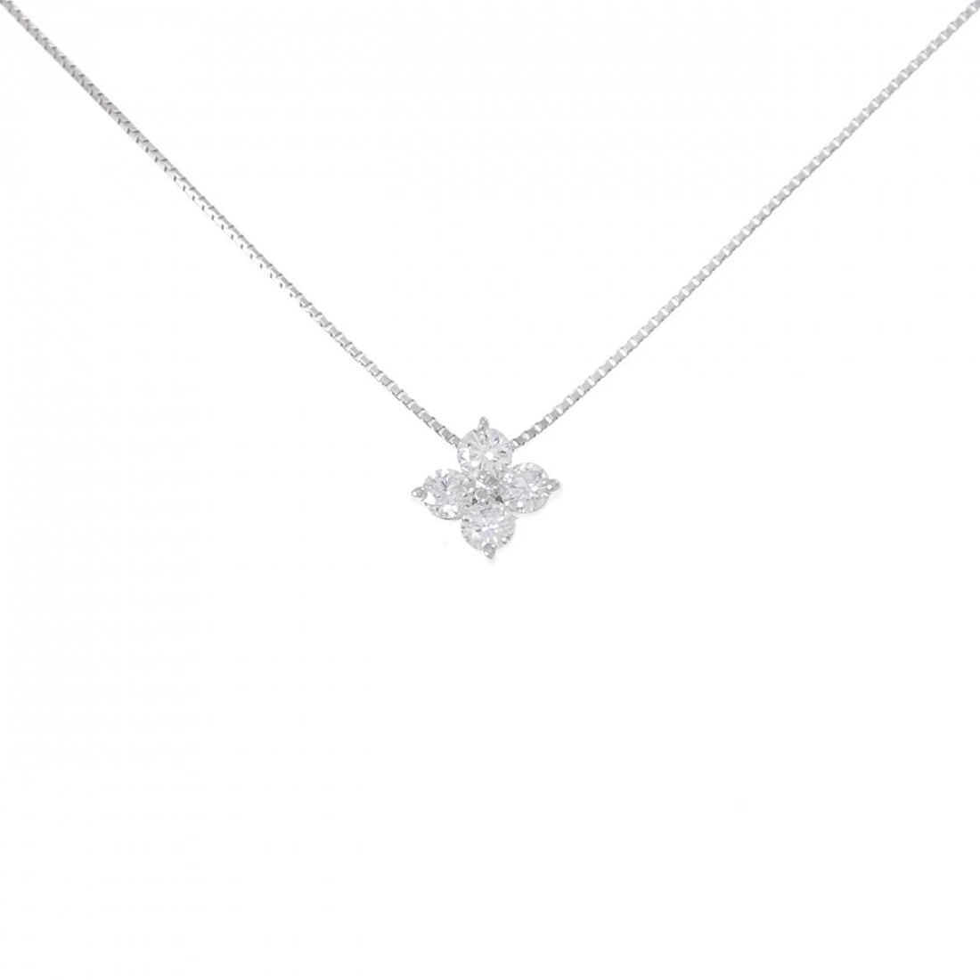 TASAKI DIAMOND NECKLACE: Tasaki Diamond Necklace Brand: TASAKI Type: Necklace Material: 750 white gold, Main Stone/Creation Natural Color: white Size: 45cmActual Size Pendant length approx. x width approx.: