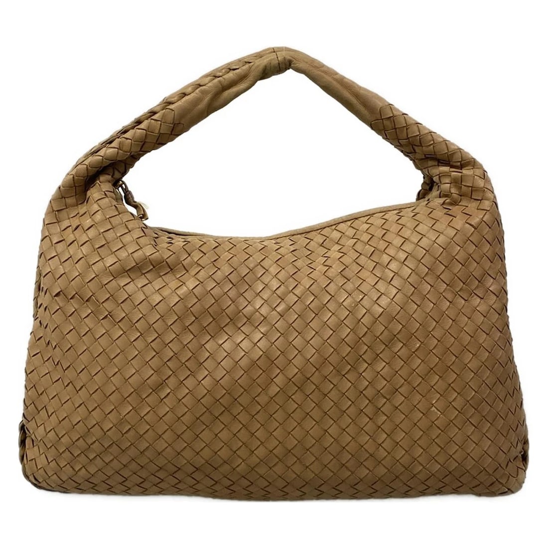 BOTTEGA VENETA MEDIUM VENETA BAG BROWN LEATHER HANDBAG: BOTTEGA VENETA Medium Veneta bag Brown Leather Handbag Brand: BOTTEGA VENETA Type: Handbag Material: Leather Color: Brown Size: Height : 11.61 inch (29.5 cm) Width : 16.93 inch (43 cm) Depth : 0.7