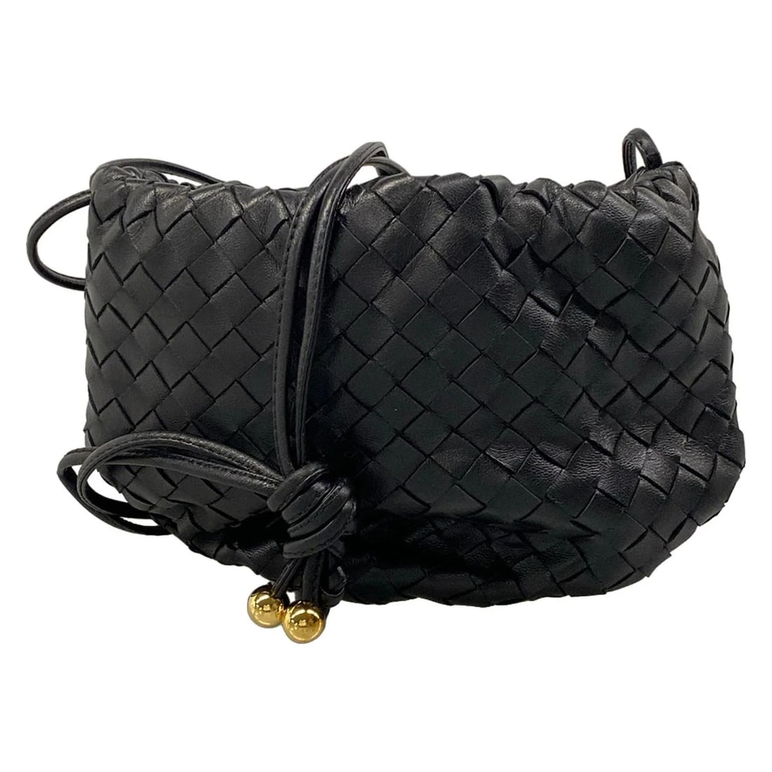 BOTTEGA VENETA MINI THE VALVE - BLACK LEATHER SHOULDER BAG: BOTTEGA VENETA Mini The Valve - Black Leather Shoulder Bag Brand: BOTTEGA VENETA Type: Shoulder Bag Material: Leather Color: Black Size: Height : 5.91 inch (15 cm) Width : 5.91 inch (15 cm) - 7.87