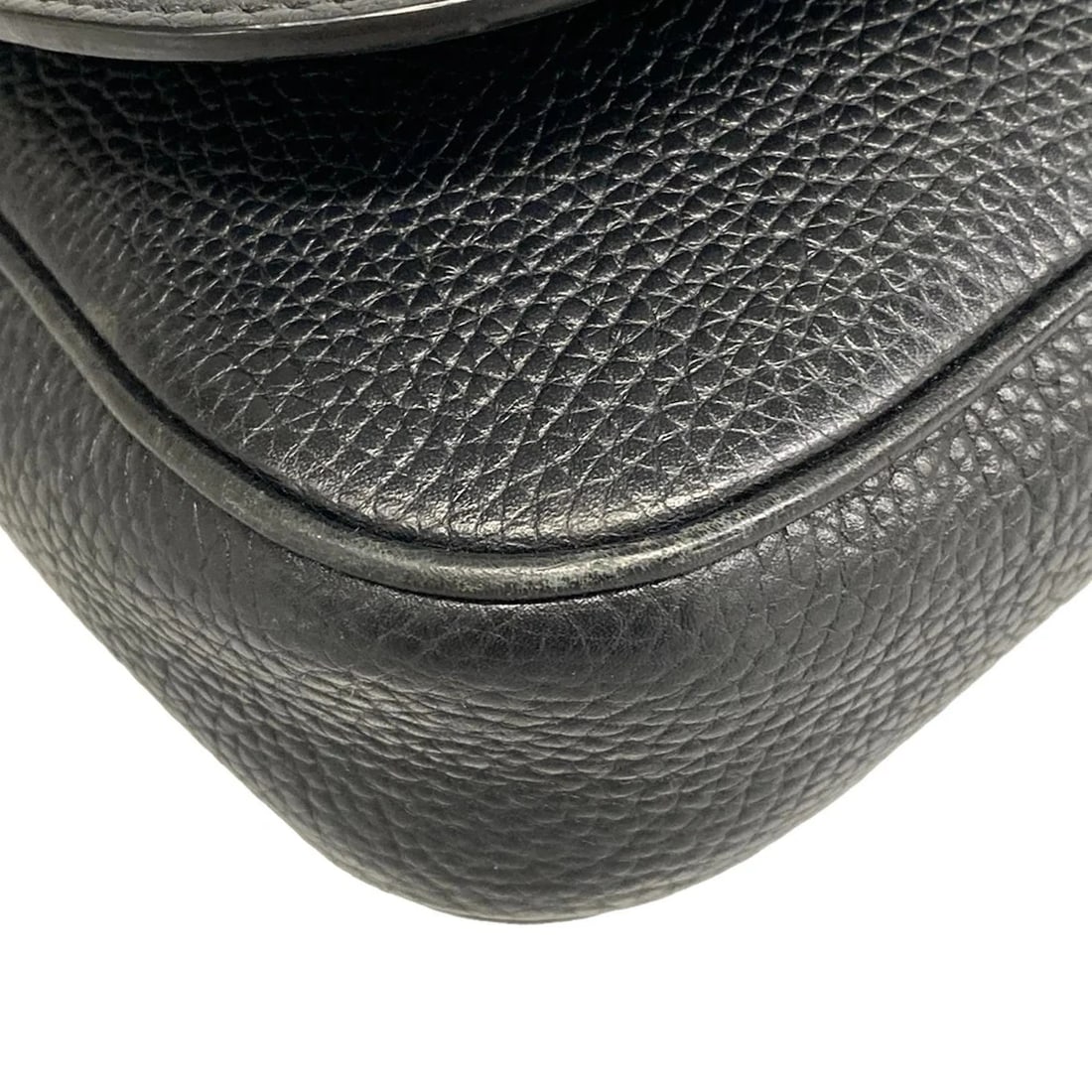 GUCCI SOHO BLACK LEATHER - SHOULDER BAG - 6