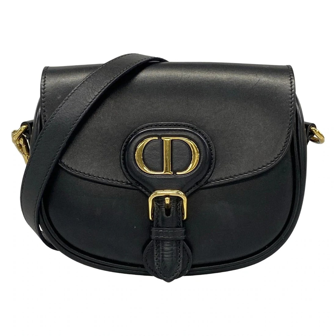 DIOR/CHRISTIANDIOR DIOR SMALL BAG - BLACK LEATHER SHOULDER BAG: DIOR/ChristianDior Dior Small Bag - Black Leather Shoulder Bag Brand: DIOR/ChristianDior Type: Shoulder Bag Material: Leather Color: Black Size: Height : 5.91 inch (15 cm) Width : 7.09 inch (18 cm