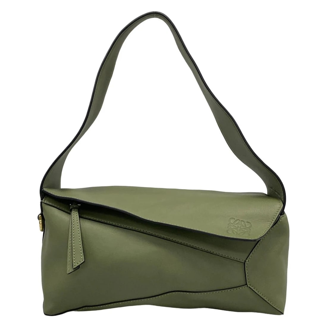 LOEWE PUZZLE HOBO BAG KHAKI NAPPA CALF - SHOULDER BAG: LOEWE Puzzle Hobo Bag Khaki Nappa Calf - Shoulder Bag Brand: LOEWE Type: Shoulder Bag Material: Nappa Calf Color: Khaki Size: Height : 5.12 inch" (13 cm) Width : 11.02 inch (28 cm) Depth : 3.74 in
