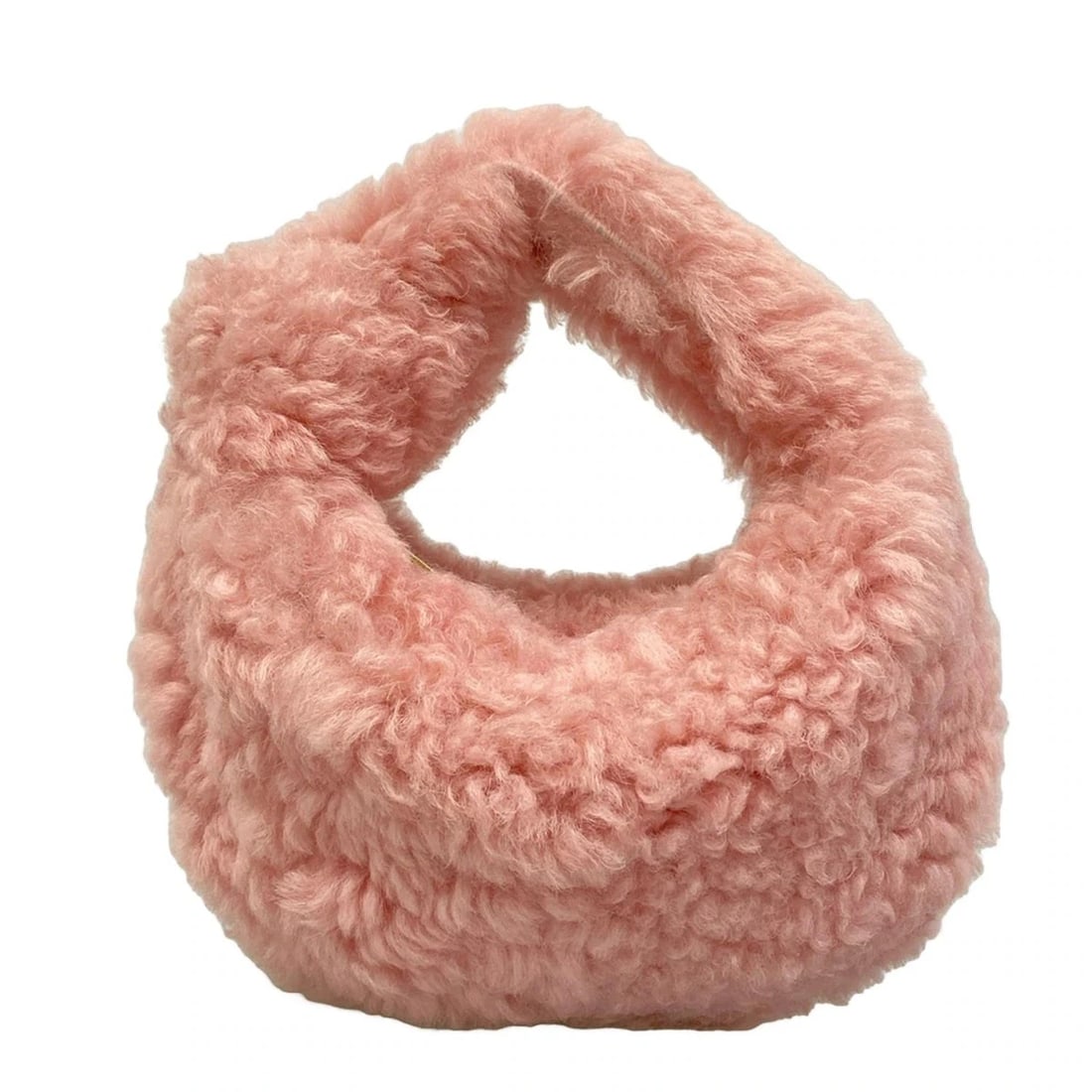 BOTTEGA VENETA MINI THE JODI - PINK VELVET SHEARLING HANDBAG: BOTTEGA VENETA Mini The Jodi - Pink Velvet Shearling Handbag Brand: BOTTEGA VENETA Type: Handbag Material: Velvet Shearling Color: Pink Size: Height : 5.91 inch (15 cm) Width : 10.04 inch (25.5 cm