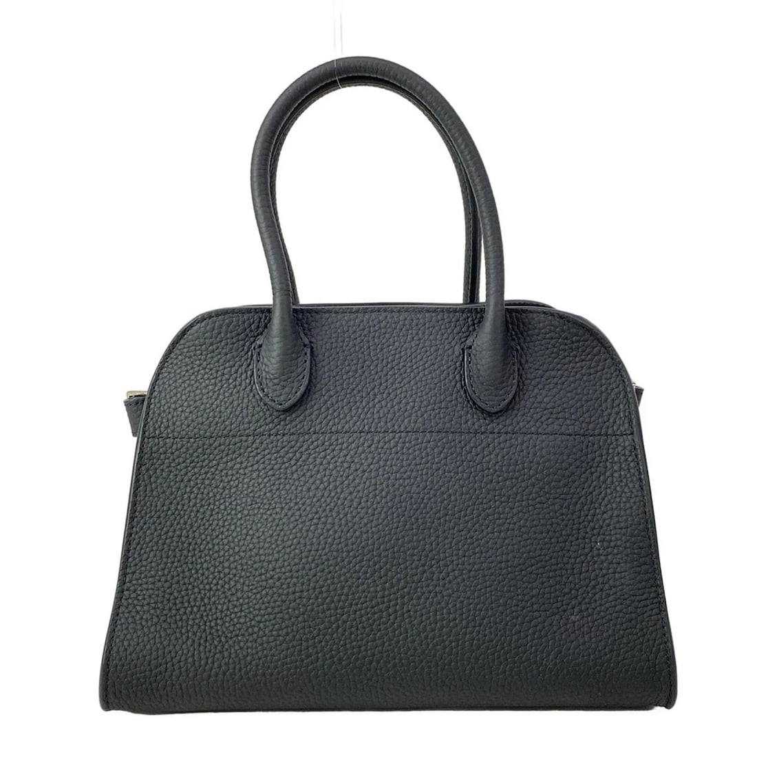 THE ROW SOFT MARGAUX 10 - BLACK GRAIN CALF TOTE BAG: THE ROW Soft Margaux 10 - Black Grain Calf Tote Bag Brand: THE ROW Type: Tote Bag Material: Grain Calf Color: Black Size: Height : 7.09 inch (18 cm) Width : 9.84 inch (25 cm) Depth : 6.5 inch (16.