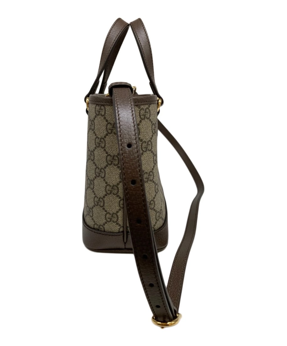 GUCCI GG PATTERN SHOULDER BAG - 3