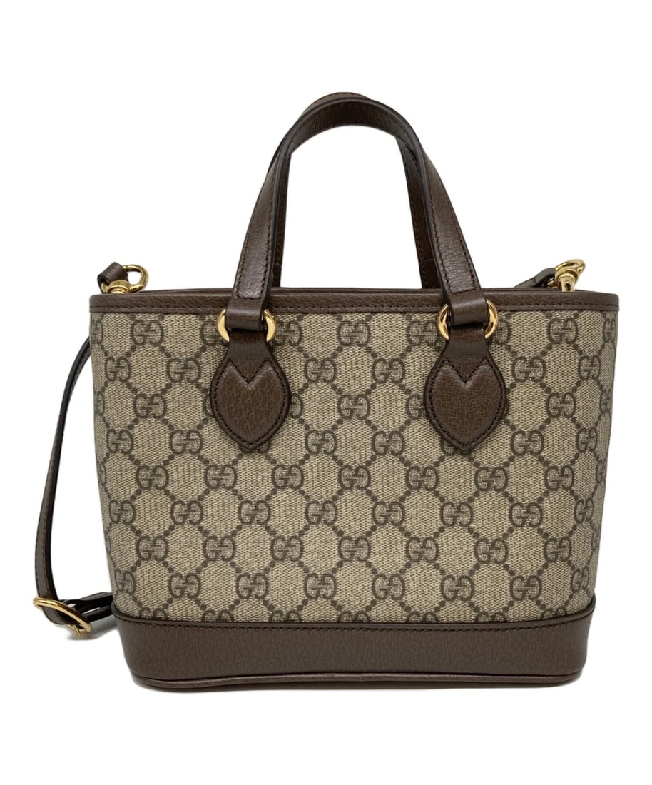 GUCCI GG PATTERN SHOULDER BAG - 4