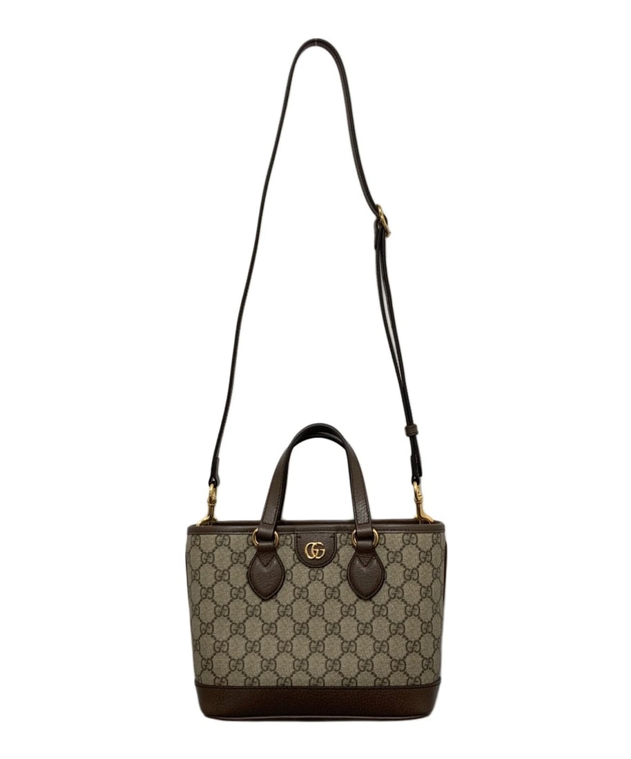 GUCCI GG PATTERN SHOULDER BAG - 5