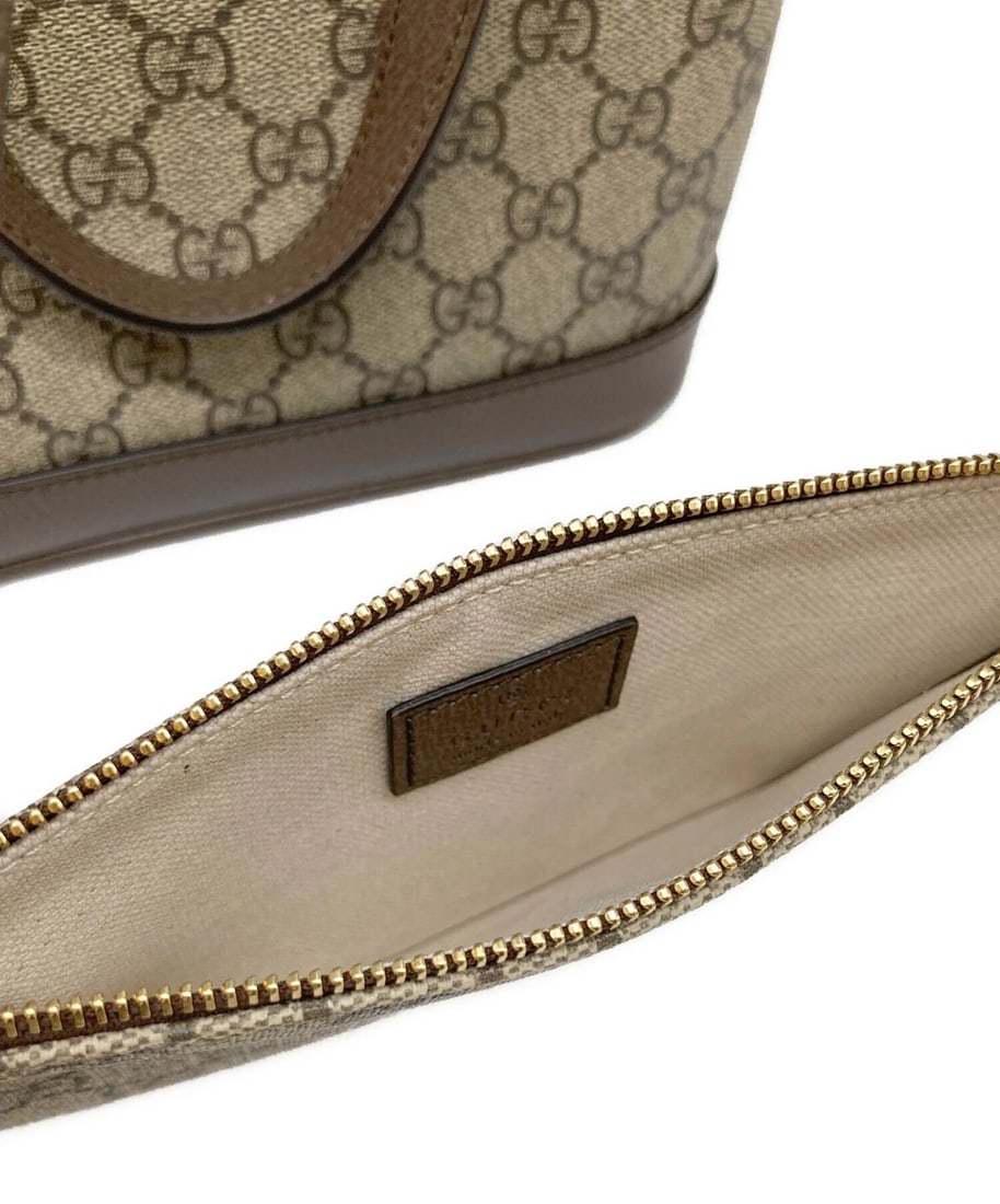 GUCCI GG PATTERN SHOULDER BAG - 7