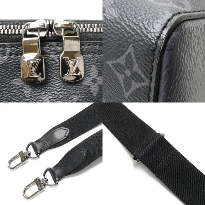 LOUIS VUITTON CITY KEEPALL SHOULDER BAG MONOGRAM ECLIPSE - 5