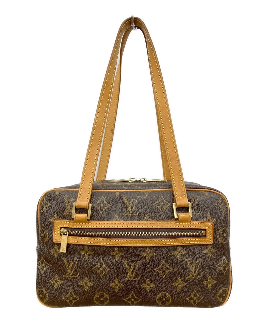 LOUIS VUITTON CITE MM MONOGRAM SHOULDER BAG: LOUIS VUITTON Cite MM Monogram Shoulder Bag Brand: LOUIS VUITTON Type: Handbag Material: none Color: Brown Size: H:15cm / W:25cm / D:11cm [ Handle size ] 25cm Accessories: None Accessories