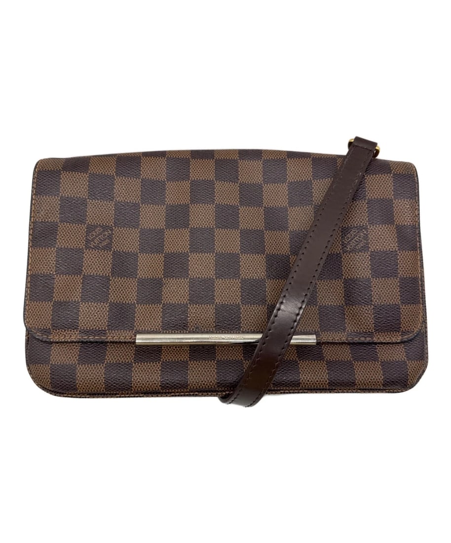LOUIS VUITTON DAMIER HOXTON PM: LOUIS VUITTON Damier Hoxton PM Brand: LOUIS VUITTON Type: Handbag Material: none Color: Brown Size: H:16cm / W:25cm / D:5cm Accessories: None Accessories Notice: When purchasing pre-owned