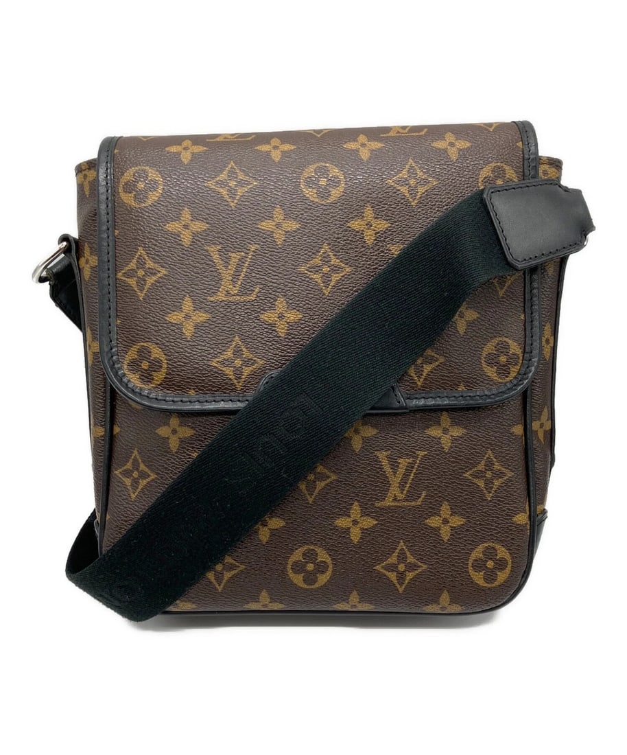 LOUIS VUITTON MONOGRAM MACASSAR SHOULDER BAG: LOUIS VUITTON Monogram Macassar Shoulder Bag Brand: LOUIS VUITTON Type: Handbag Material: none Color: Brown Size: H:21cm / W:19.5cm / D:6cm Accessories: None Accessories Notice: When purch