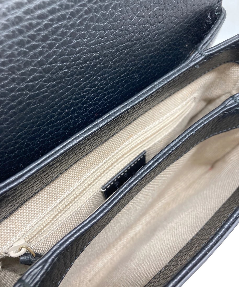 GUCCI INTERLOCKING G CHAIN SHOULDER BAG - 6