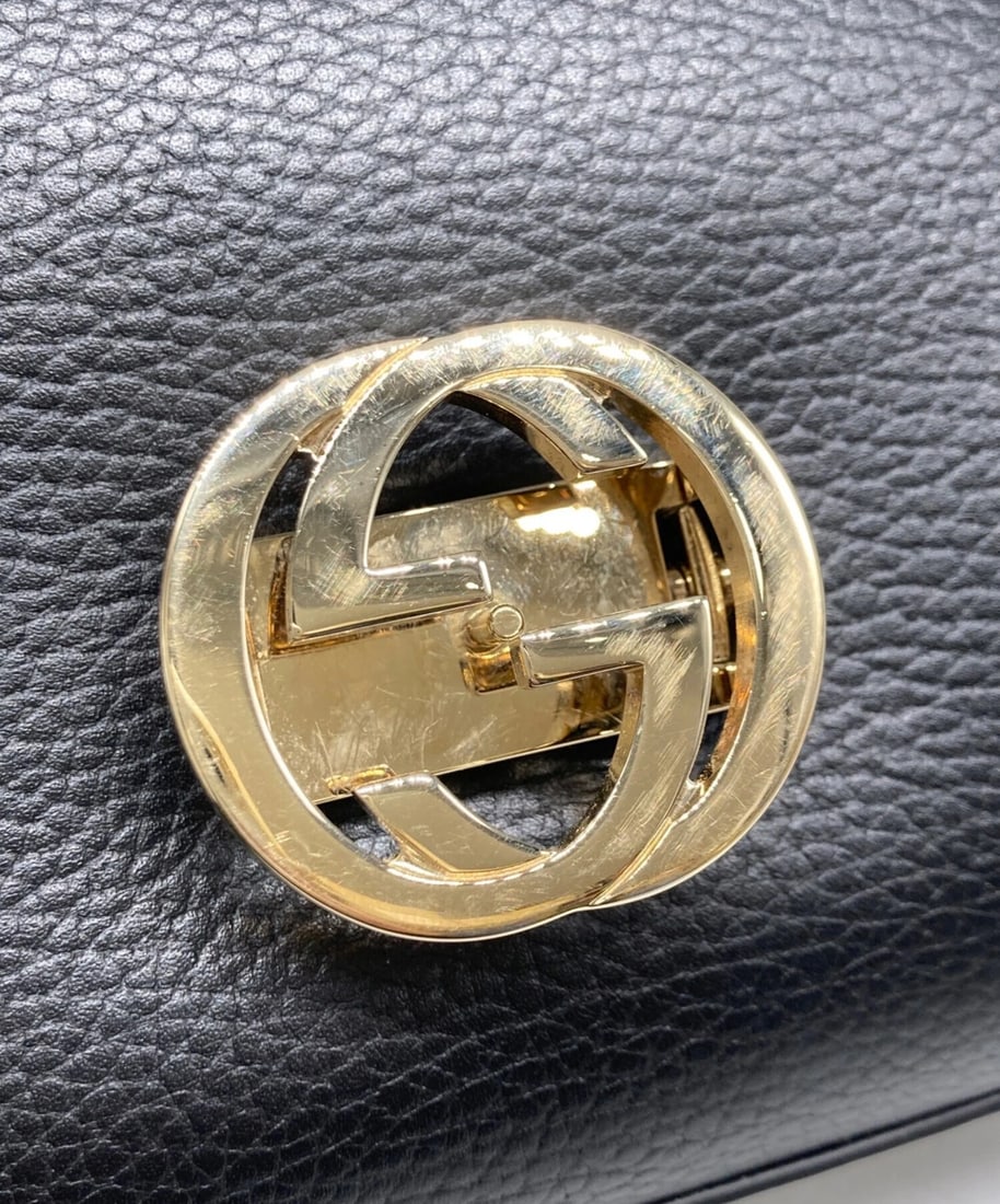 GUCCI INTERLOCKING G CHAIN SHOULDER BAG - 7