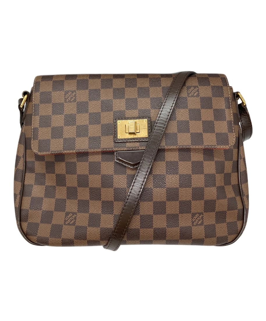 LOUIS VUITTON DAMIER BUZAS ROSEBERY SHOULDER BAG: LOUIS VUITTON Damier Buzas Rosebery Shoulder Bag Brand: LOUIS VUITTON Type: Handbag Material: none Color: Ebene Size: H:23.0cm / W:31.0cm / D:12.0cm Accessories: None Accessories Notice: W
