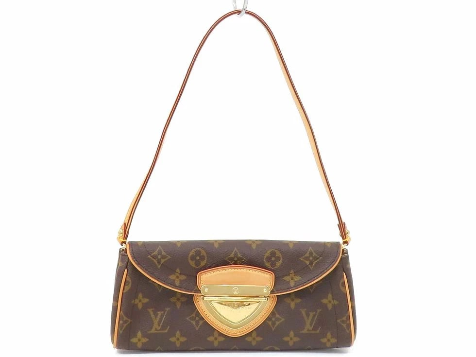 LOUIS VUITTON MONOGRAM POCHETTE BEVERLY SHOULDER BAG: Louis Vuitton Monogram Pochette Beverly Shoulder Bag Brand: Louis Vuitton Type: Handbag Material: Monogram Color: none Size: W 25× H 12× G 5cm / Strap 55cm Accessories: None Accessories No