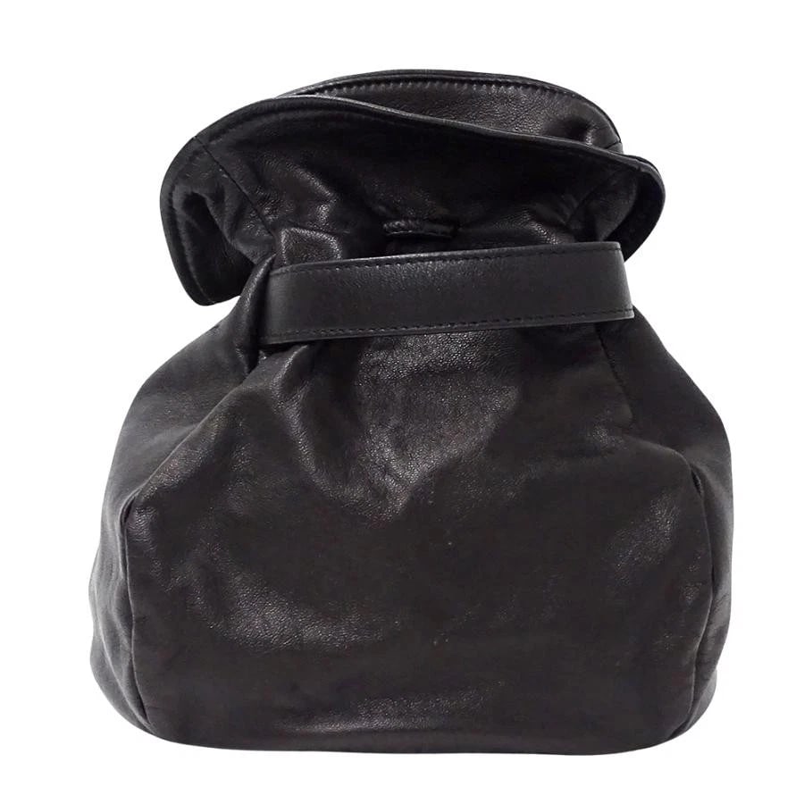 CHANEL LAMBSKIN SHW DRAWSTRING POUCH - 2