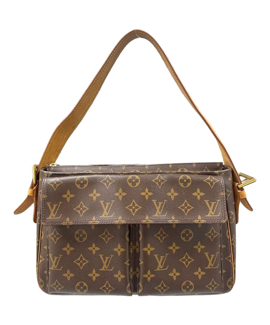 LOUIS VUITTON MONOGRAM VIVA CITE MM SHOULDER BAG: LOUIS VUITTON Monogram Viva Cite MM Shoulder Bag Brand: LOUIS VUITTON Type: Handbag Material: none Color: none Size: H:20cm / W:31cm / D:9.5cm Accessories: None Accessories Notice: When