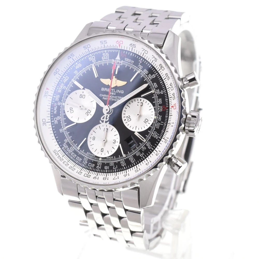 BREITLING NAVITIMER CHRONOGRAPH BLACK - 2