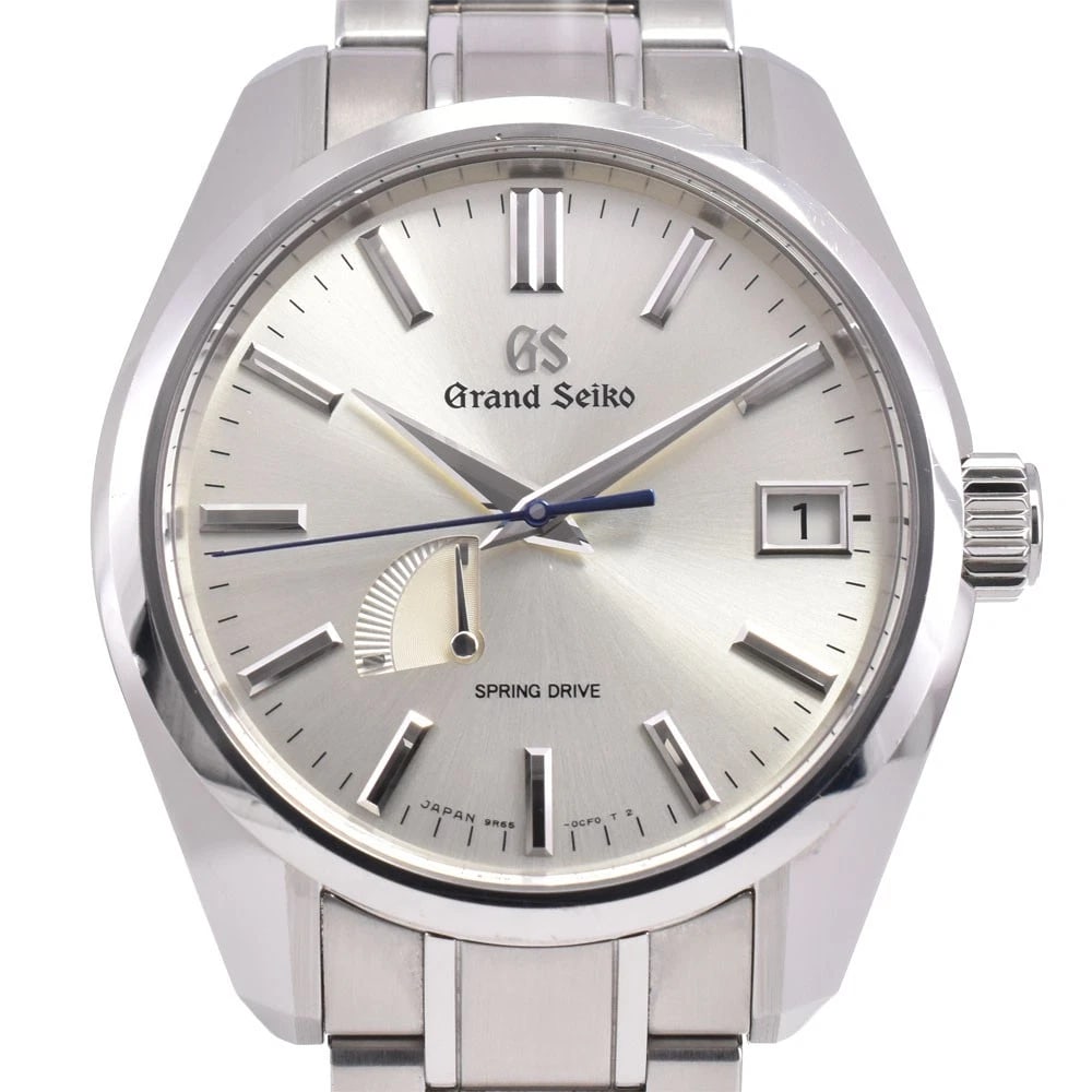 SEIKO GRAND STAINLESS STEEL WATCH: SEIKO Grand Stainless Steel watch Brand: SEIKO Type: Wristwatch Material: Band Material Stainless Steel, Case Material Stainless Steel Color: Dial Color silver Size: Case size About 40mm
