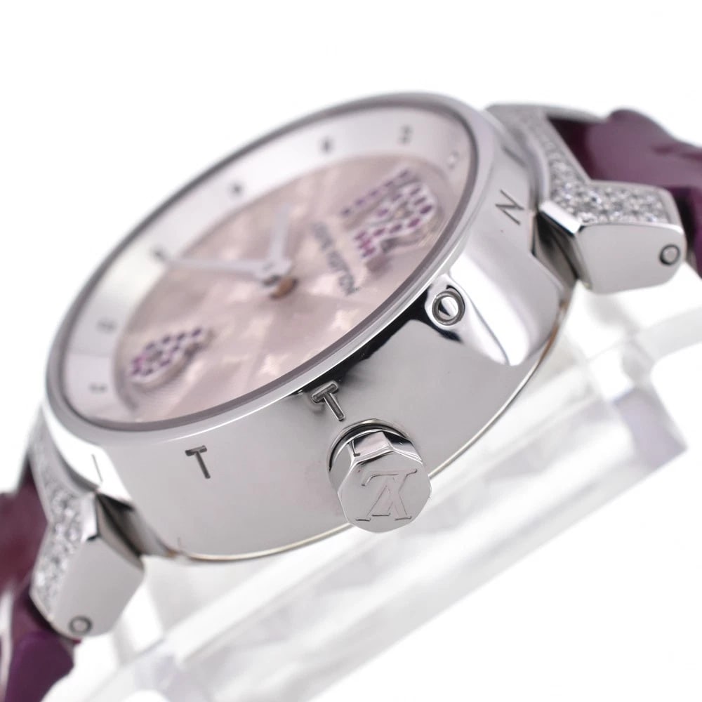 LOUIS VUITTON RUBY DIAMOND WATCH - 3