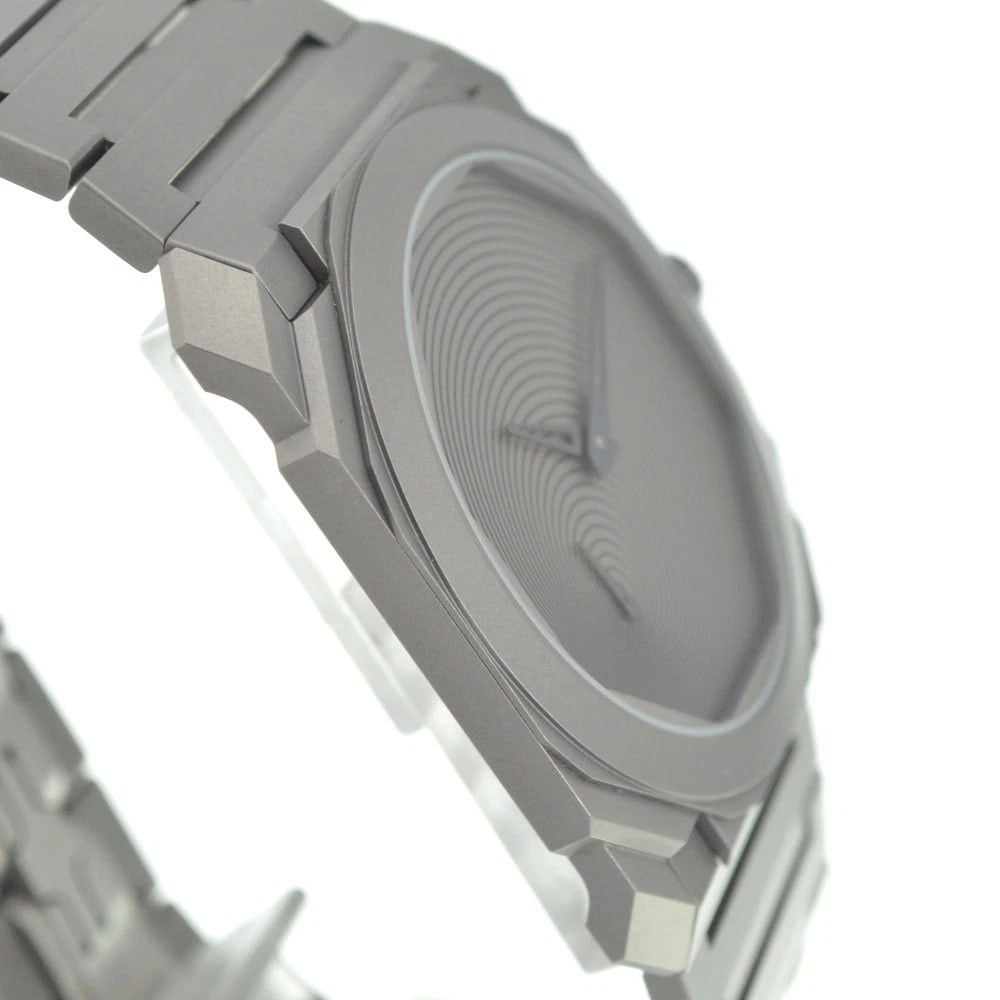 BVLGARI TITANIUM WATCH - 4