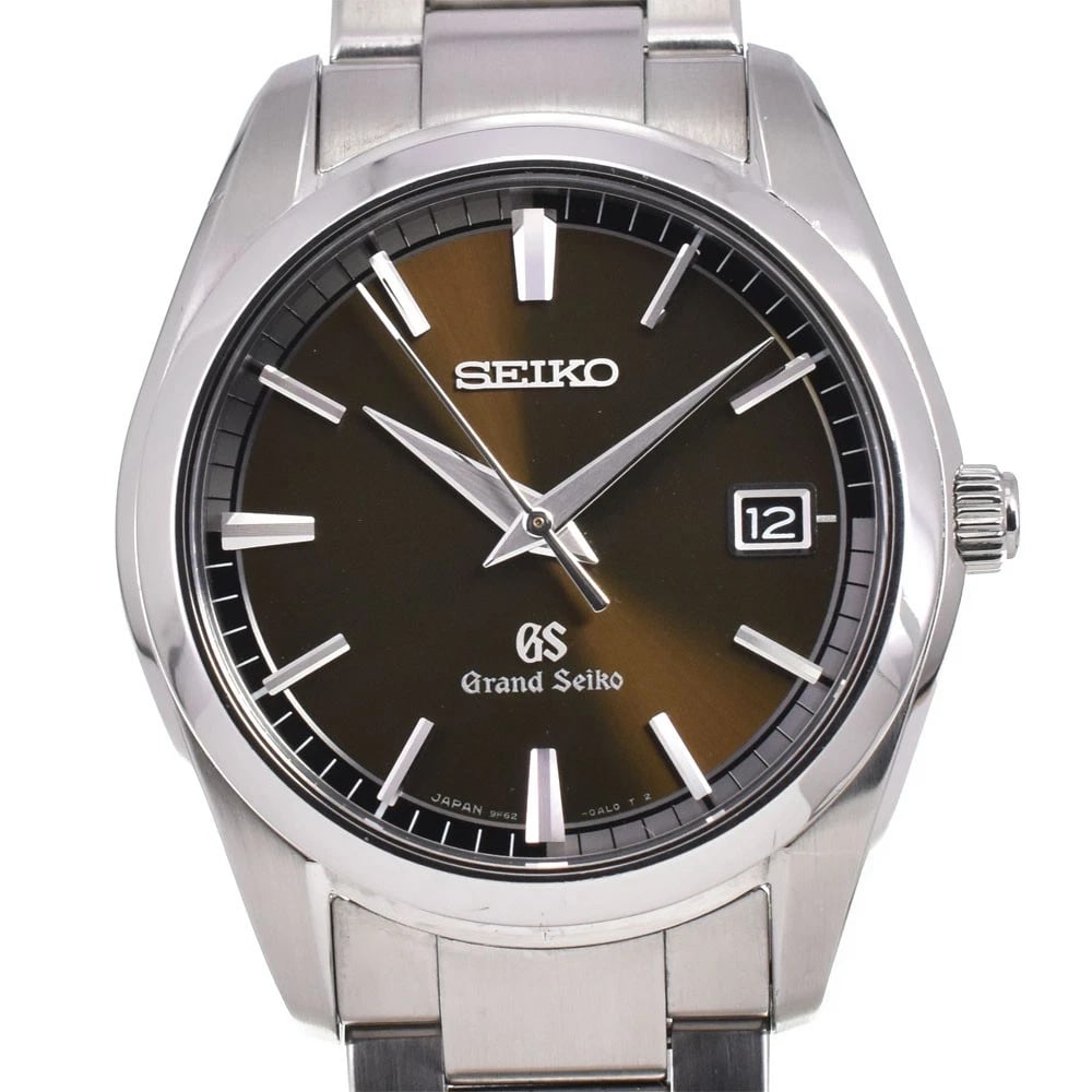 SEIKO GRAND BROWN WATCH: SEIKO Grand Brown Watch Brand: SEIKO Type: Wristwatch Material: Band Material Stainless Steel, Case Material Stainless Steel Color: Dial Color brown Size: Case size About 37mm (1.5inch) (not