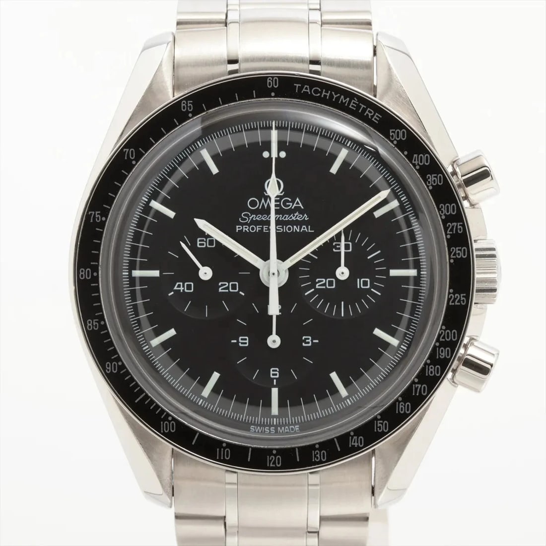 OMEGA SPEEDMASTER PROFESSIONAL MOONWATCH SS BLACK (1 of 2)