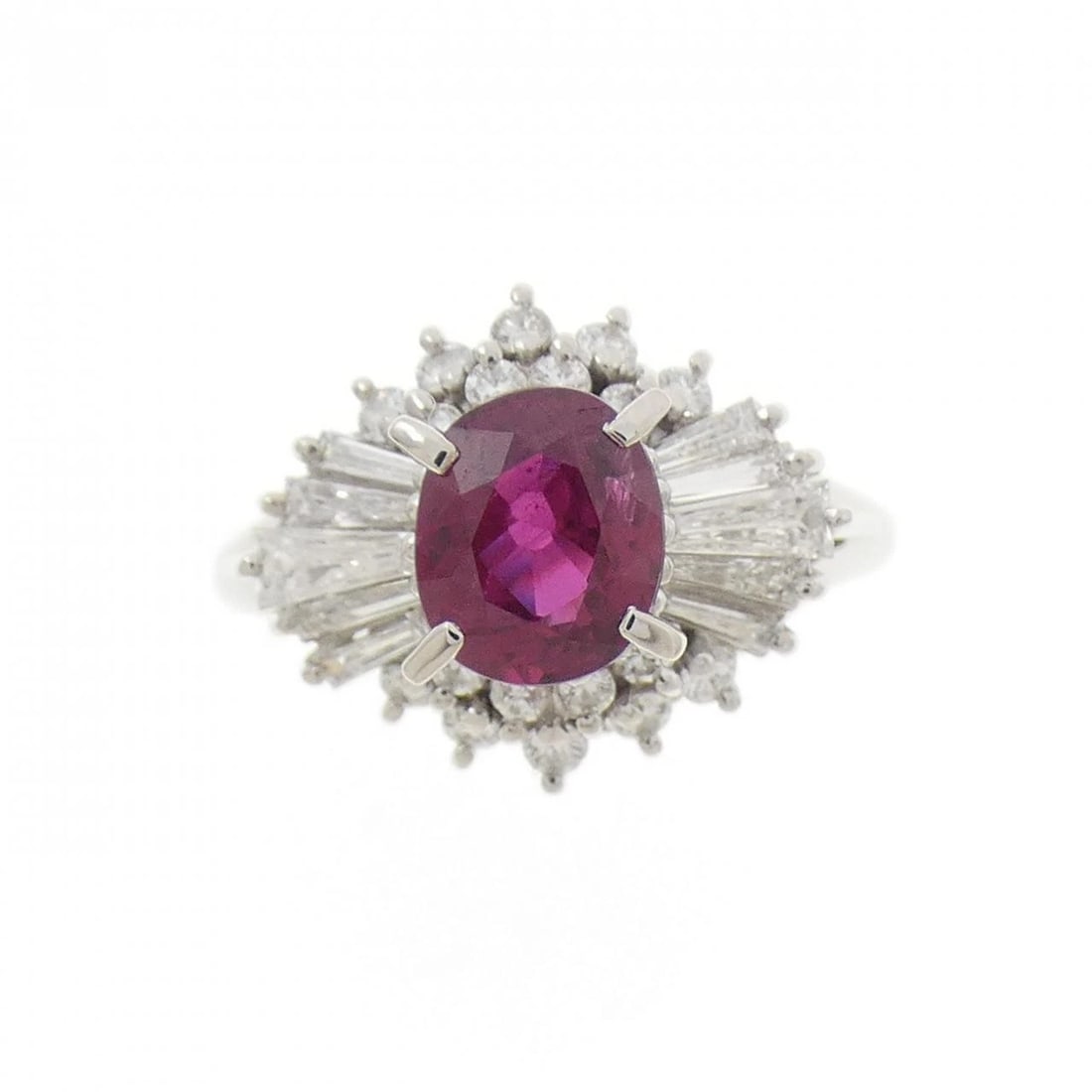 PT900 RUBY RING - 2
