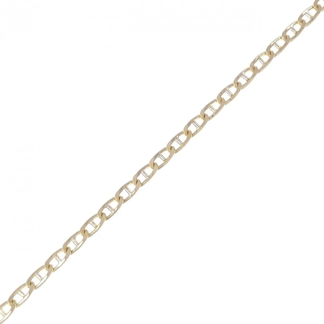 750YG BRACELET: 750YG bracelet Brand: Unbranded Type: bracelet Material: 750 yellow gold, Color: Yellow Gold Size: 19cmActual Size Max width approx: 2.2mm Accessories: None Accessories Notice: When