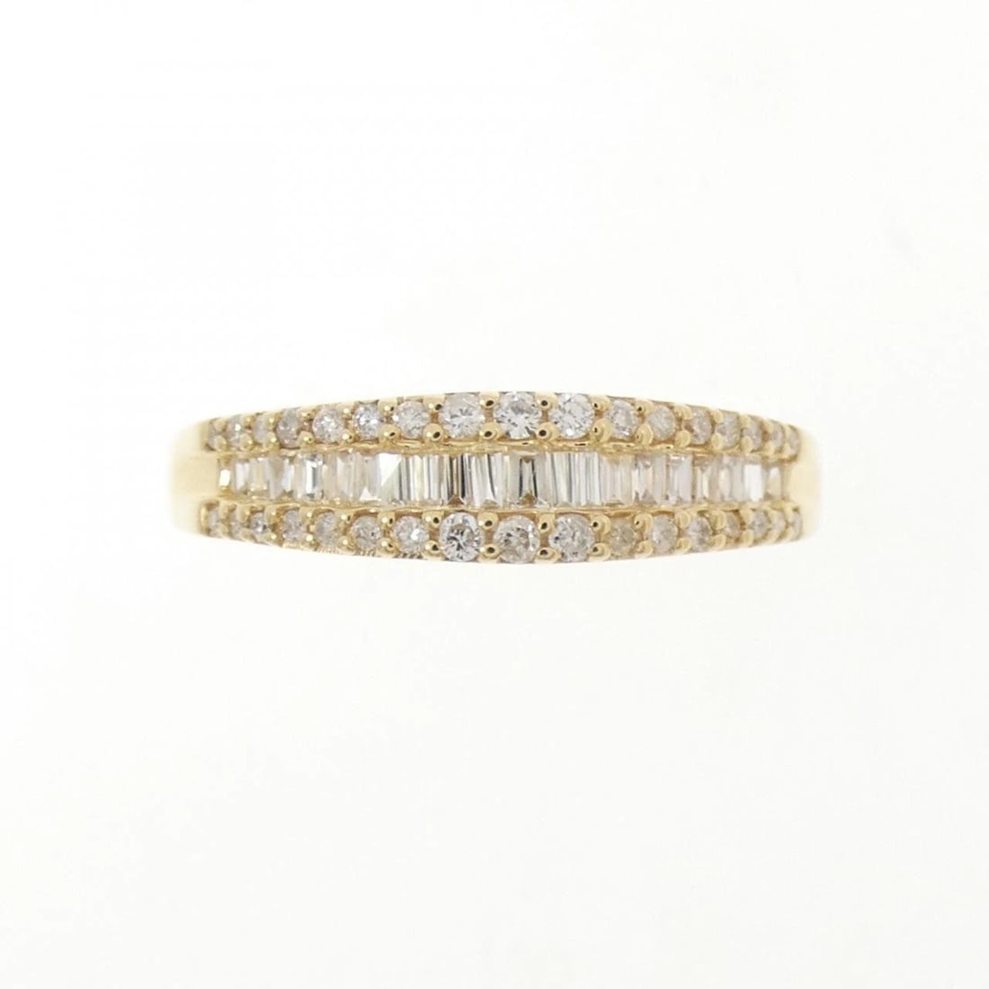 K18YG DIAMOND RING - 2