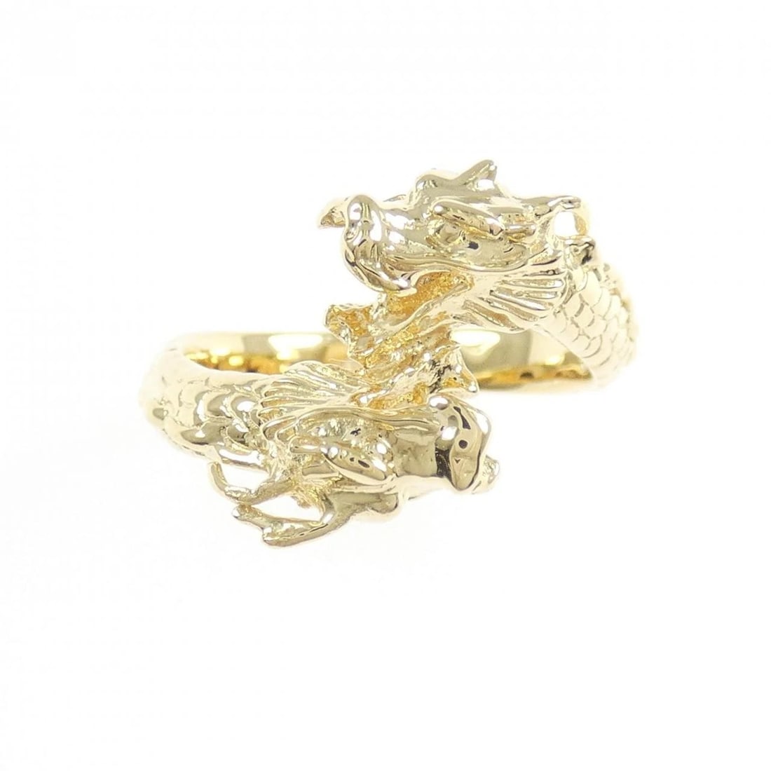 K18YG DRAGON RING - 2