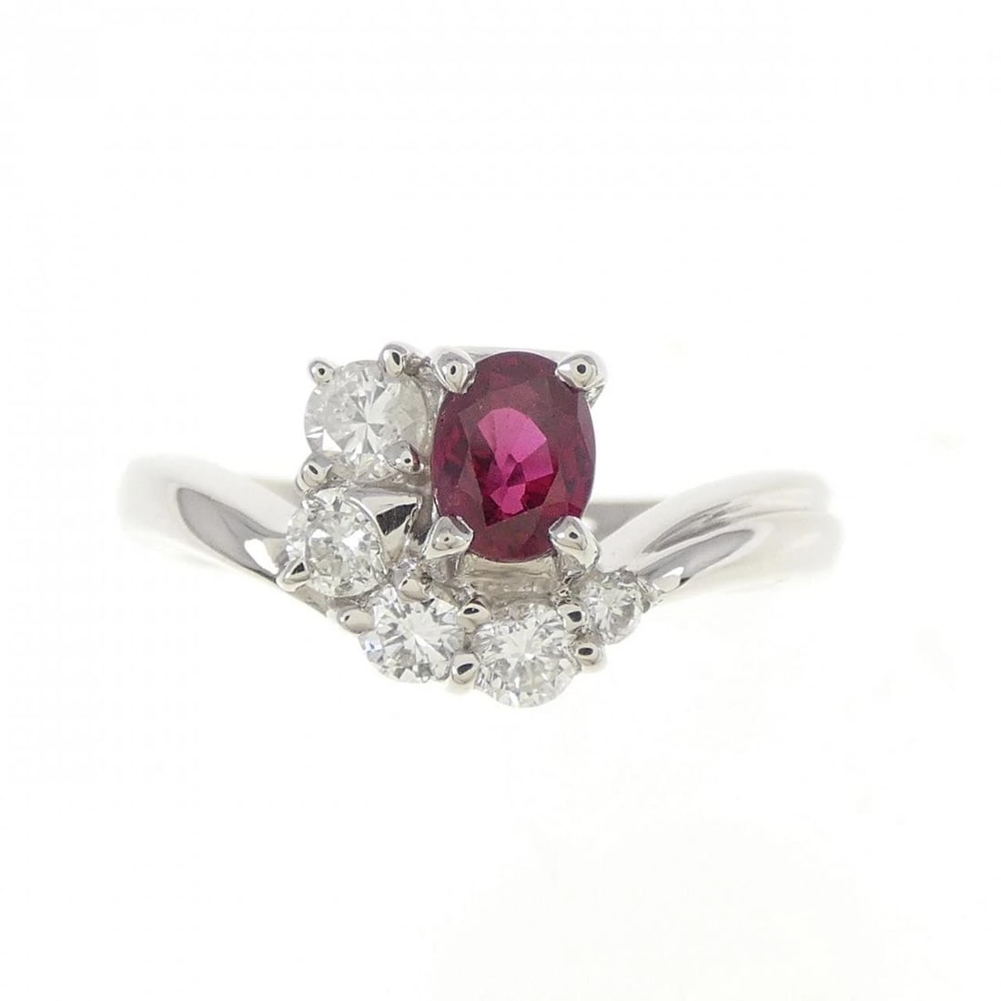 PT900 RUBY RING - 2