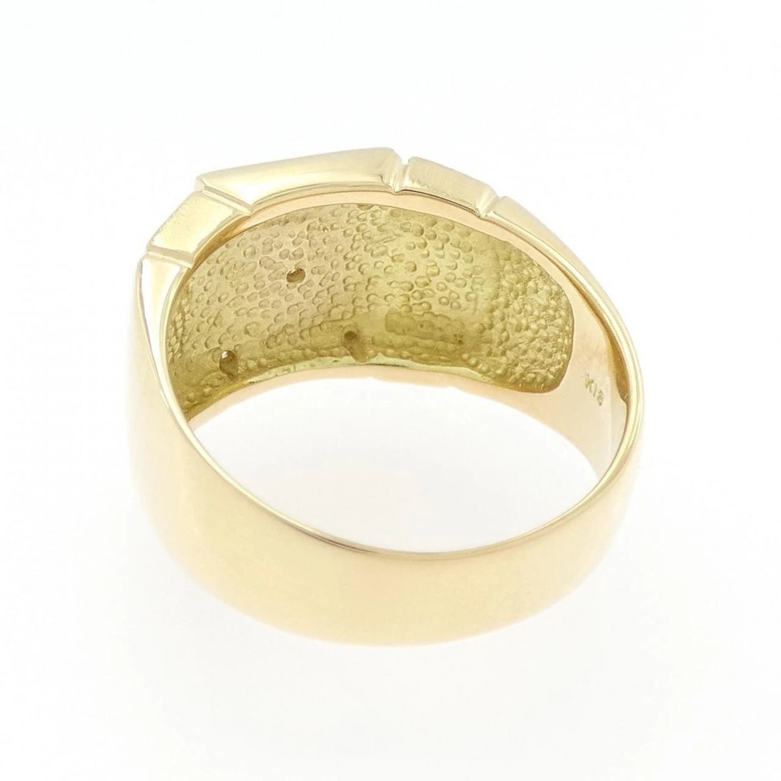 K18YG DIAMOND RING - 3