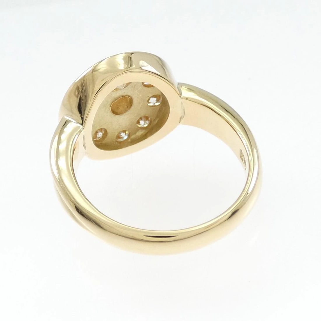 K18YG DIAMOND RING - 2