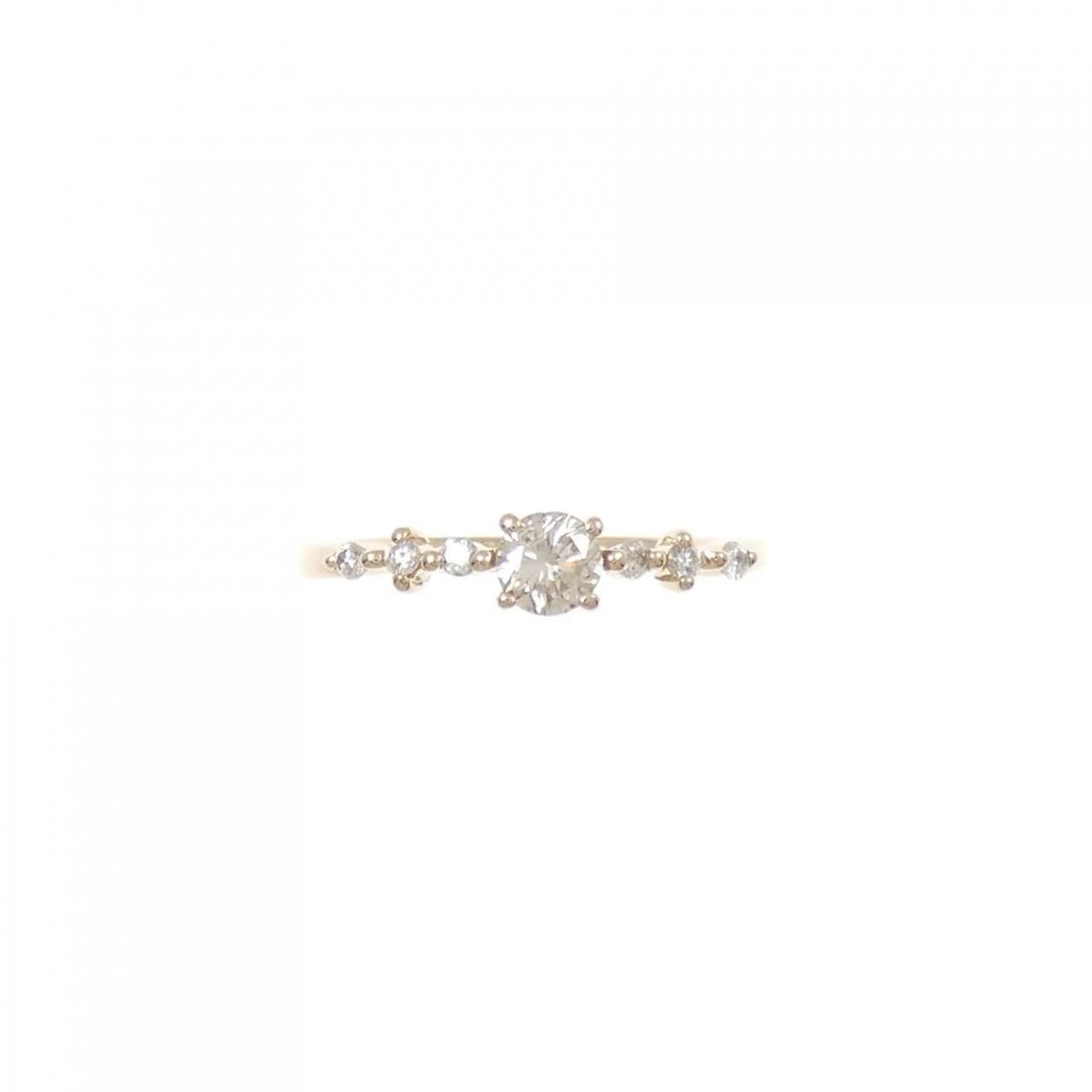 K18PG DIAMOND RING - 2