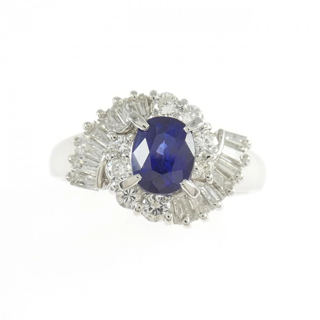 PT900 SAPPHIRE RING - 2