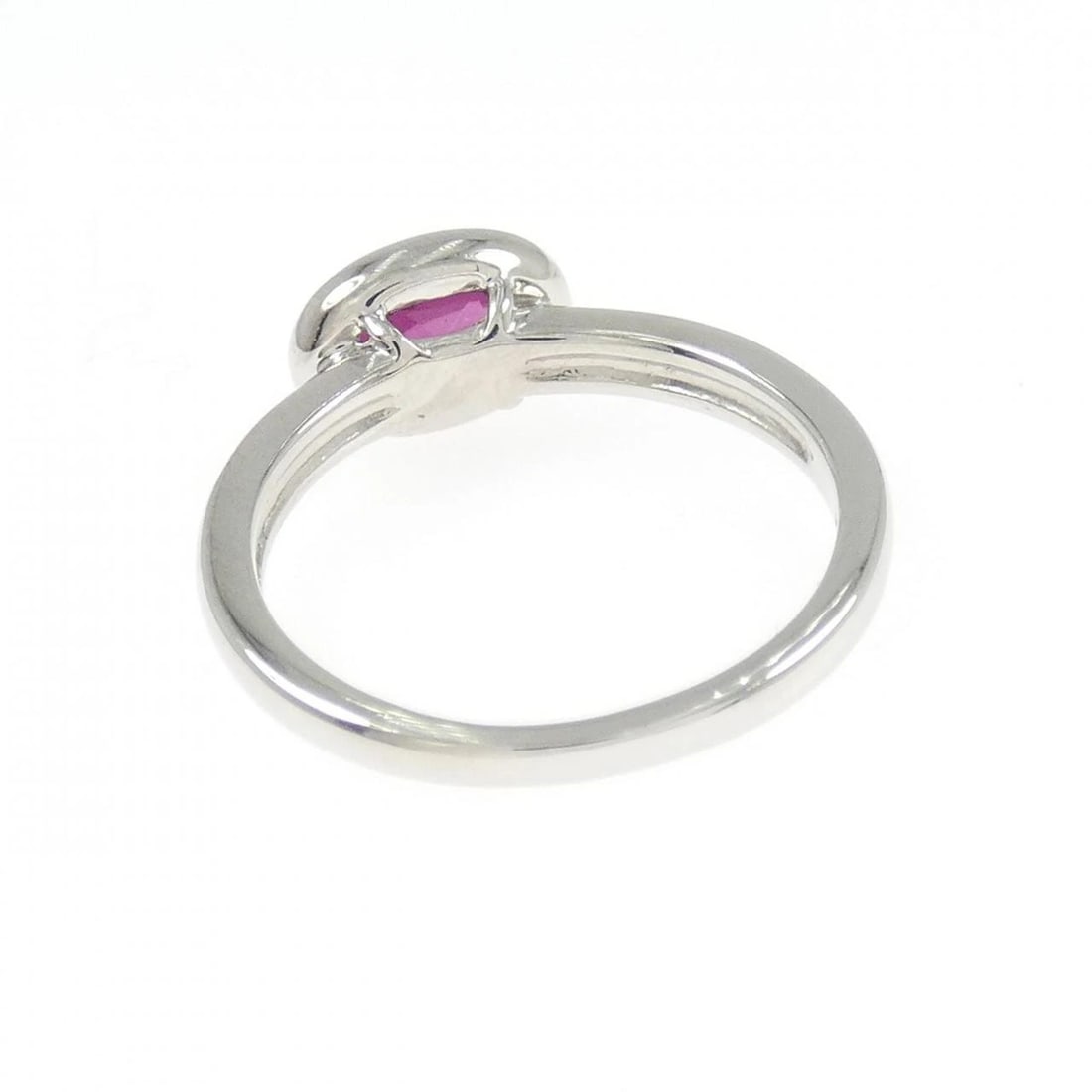 PT900 GARNET RING - 3