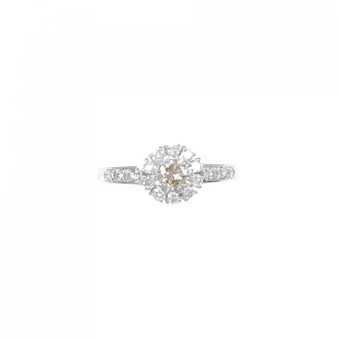 K14WG DIAMOND RING - 2