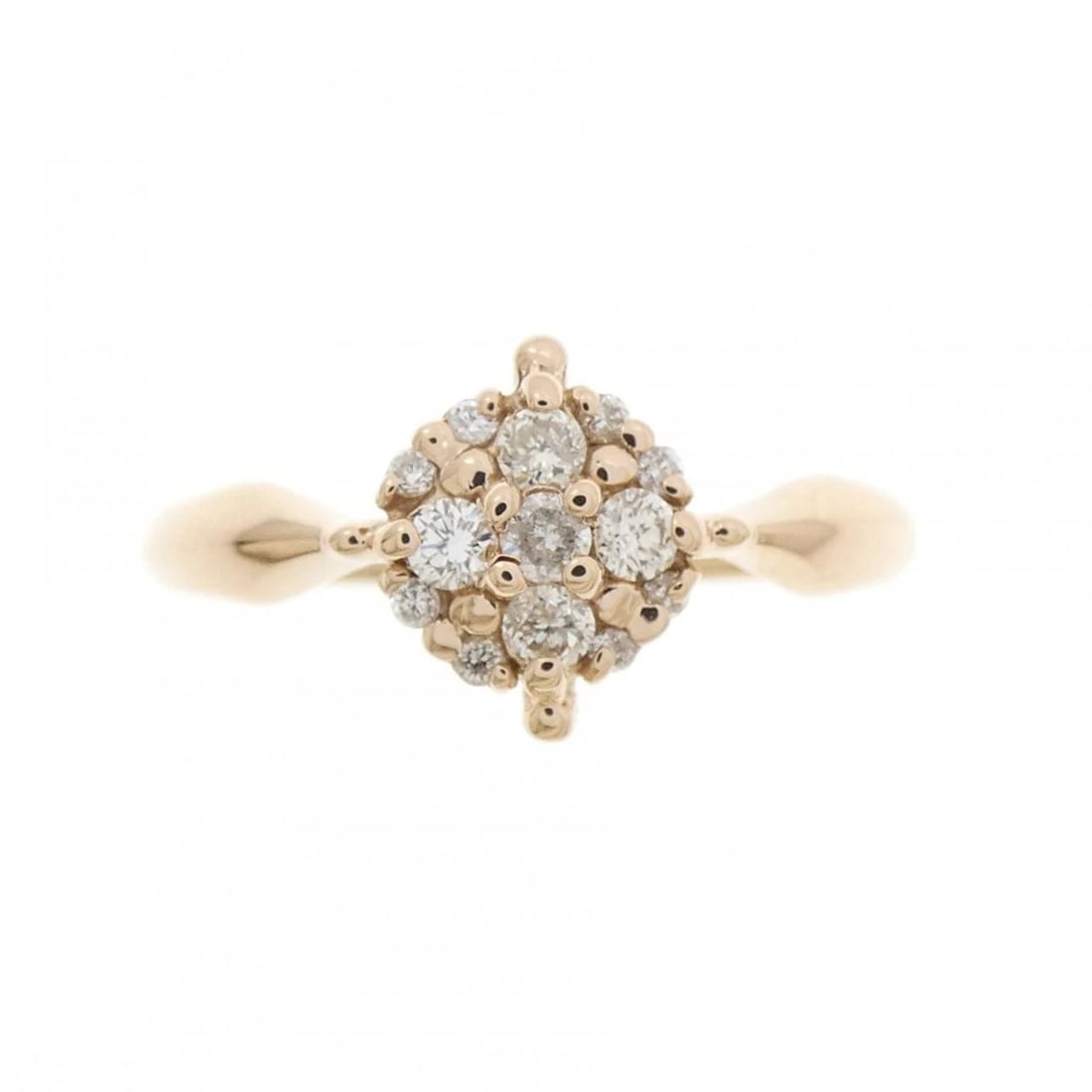 K18PG DIAMOND RING - 2