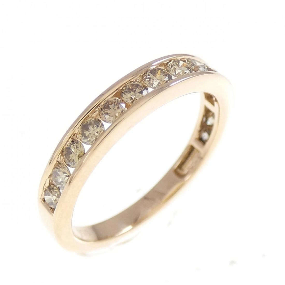 K18PG DIAMOND RING: K18PG Diamond Ring Brand: Unbranded Type: Diamond ring Material: K18PG, Color: pink Size: US 5 Accessories: None Accessories Notice: When purchasing pre-owned goods, please refer to the