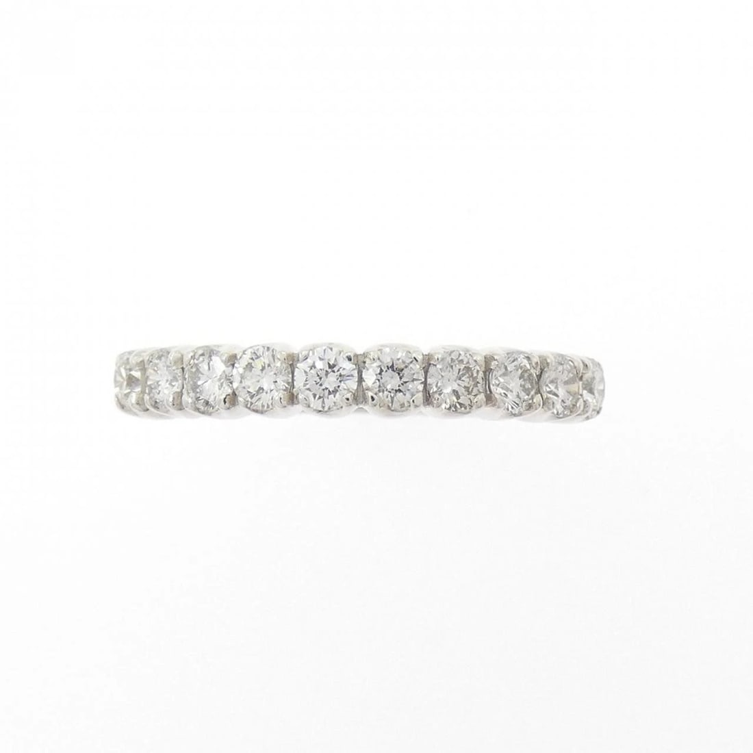 K18WG DIAMOND RING - 2