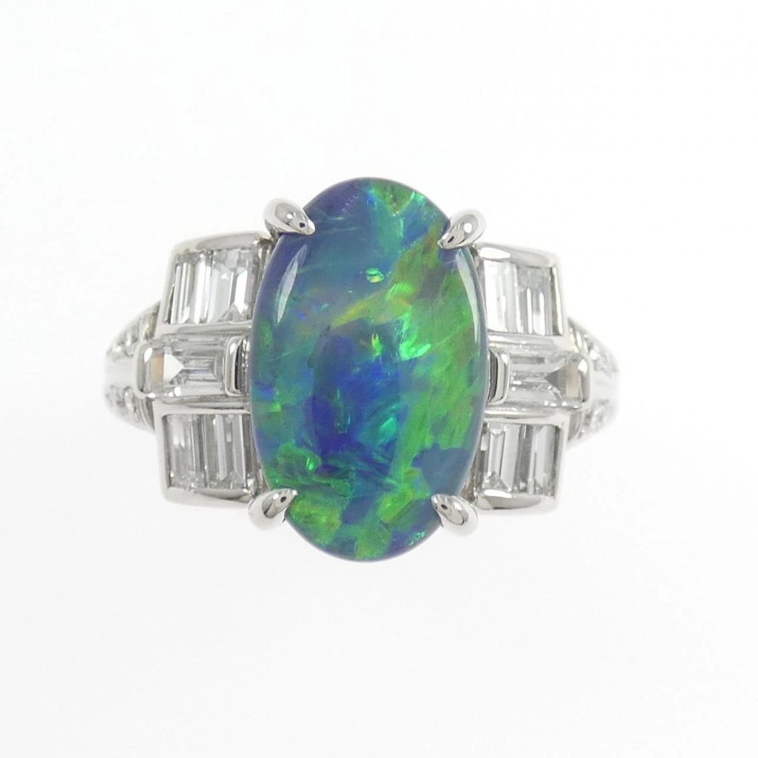 PT900 BLACK OPAL RING - 2
