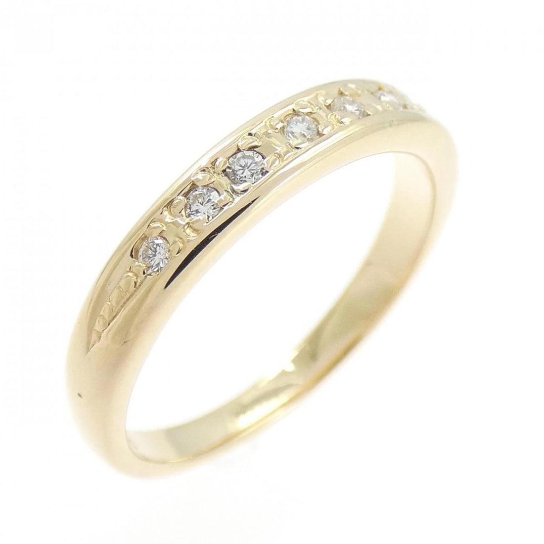 K18YG DIAMOND RING: K18YG Diamond Ring Brand: Unbranded Type: Diamond ring Material: K18YG, Color: yellow Size: US 5.5 Accessories: None Accessories Notice: When purchasing pre-owned goods, please refer to the