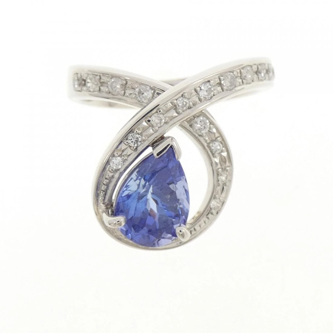 PT900 TANZANITE RING - 2