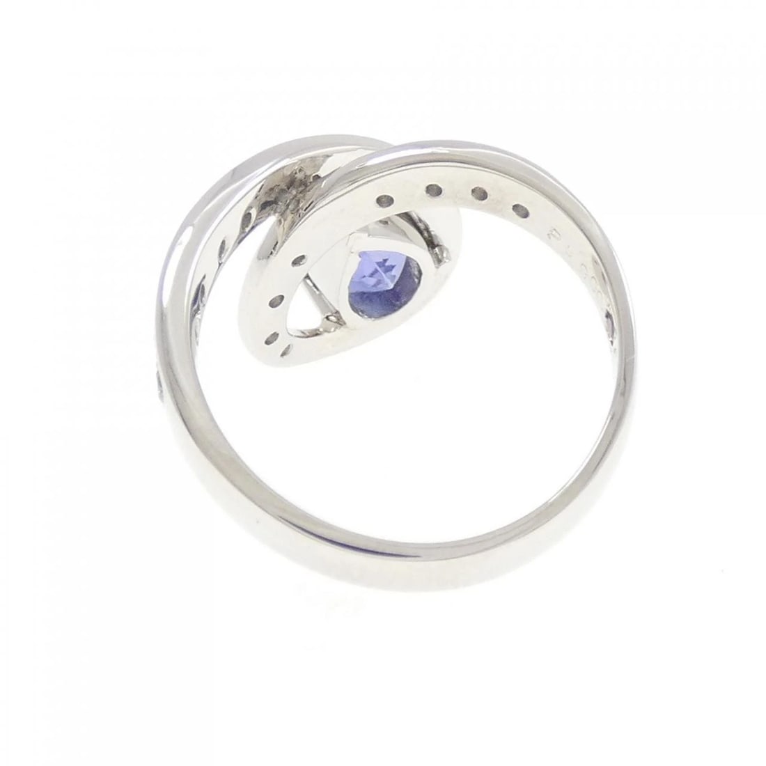 PT900 TANZANITE RING - 3