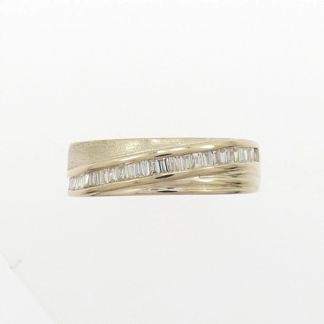 K18YG DIAMOND RING - 2